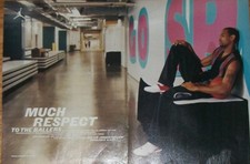 Derek Anderson AD original TWO magazine clippings pages PHOTO advertisement