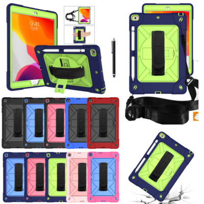 Shockproof Hybrid Heavy Duty Rubber Case Cover For iPad mini 4 5/ iPad 7th Gen