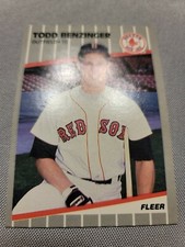 1989 Fleer Todd Benzinger #79 and Dave Magadan 41#