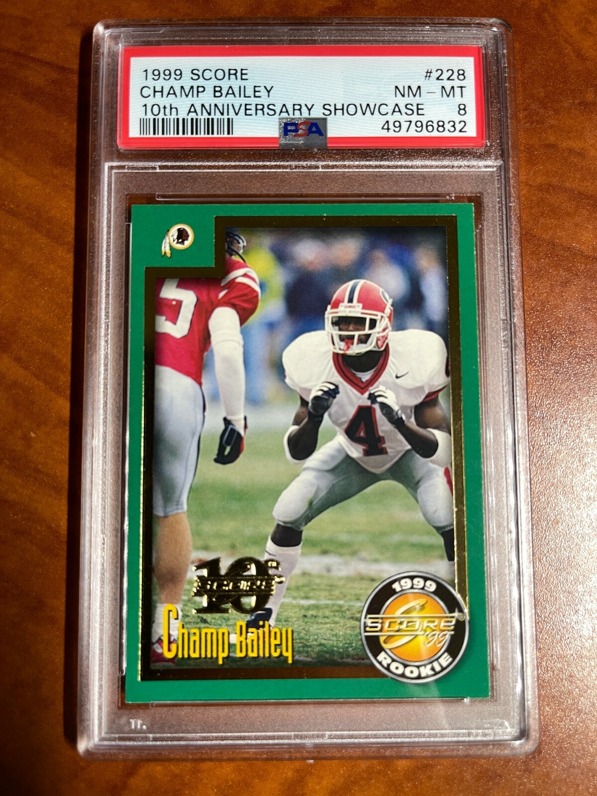 Champ Bailey Score #228 10th Anniversary Showcase