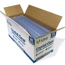 AdTech 10 Inch Hot Sticks Full Size Multi-Temp 5-lb BOX All-Purpose Glue X10 5