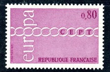 TIMBRE FRANCE NEUF  N°  1677 ** EUROPA  1971