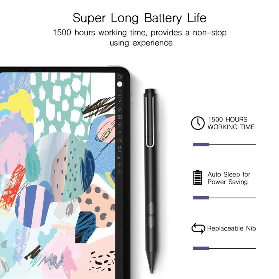 Stylus Pen For Microsoft Surface Pro 7 6 Surface Go Book 3 Laptop Studio Pencil - Image 3 of 4
