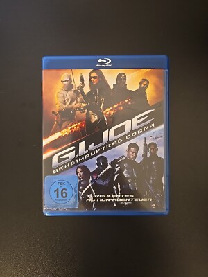 G.I. Joe: Geheimauftrag Cobra - Blu Ray FSK16 TOP ZUSTAND 