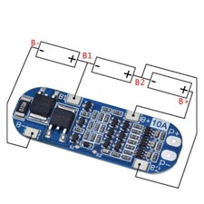 3S 10A 11.1V 12V 12.6V Lithium Battery Charger Protection Board Module 3.7V
