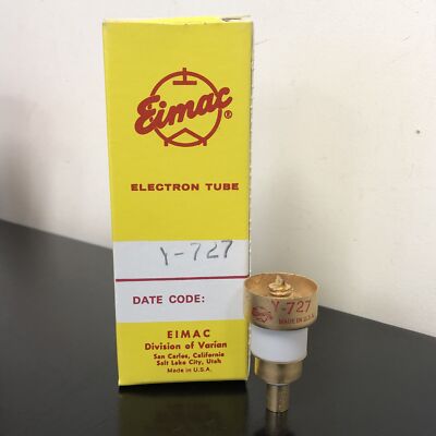 Y-727 EIMAC NEW BOXED TUBE