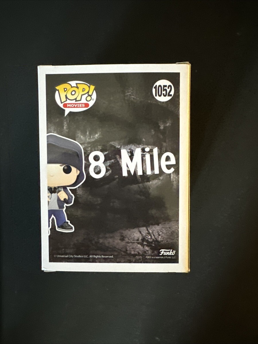 B - RABBIT SIGNED 8 MILE FUNKO POP MOVIES 1052 EMINEM B - RABBIT SIGNED 8 MILE FUNKO POP MOVIES 1052 EMINEM