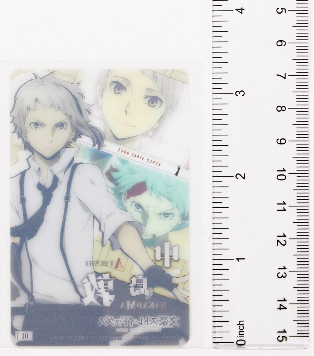 Bungo Stray Dogs Clear Kira Card Collection No.01 Atsushi Nakajima