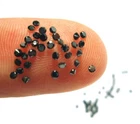 Wholesale Lot of 1mm to 2mm Round Faceted Black Spinel Loose Calibrated Gemstone