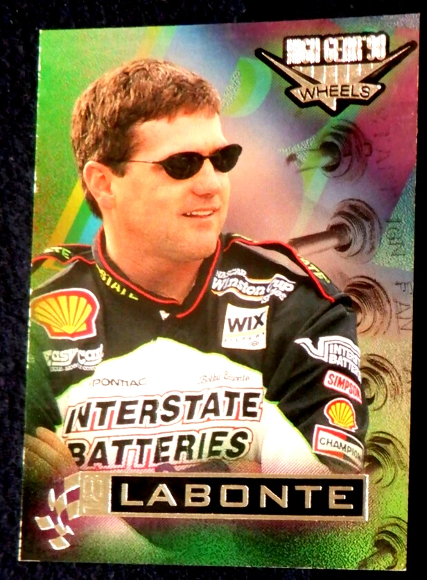 Terry Labonte Nascar promo card 1, 1998 Wheels High Gewar - Image 2 of 3