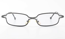 L.A. Eyeworks Glasses Lasso 499 Titanium Frame Unisex Los Angeles Gunmetal C2001
