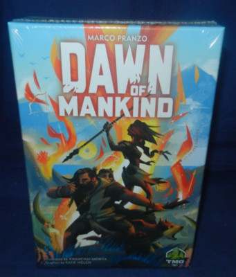 NEW, Sealed; Dawn of Mankind Board Game, Marco Pranzo, TMG, 14 Yrs & up, Free SH