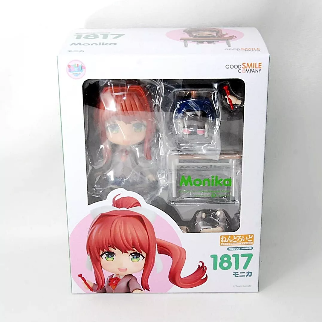 Good Smile Doki Doki Literature Club!: Monika Nendoroid Action Figure,  Multicolor