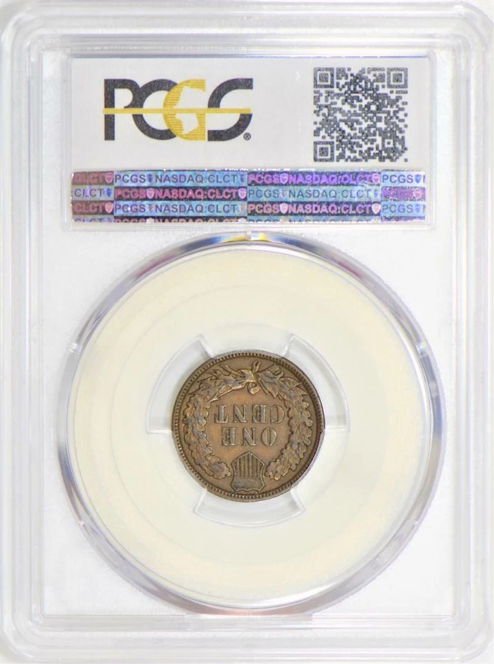 1887 Indian Cent PCGS VF-35; Doubled Die Obverse FS-101, S-1; Nice, Scarce! - Image 2 of 4