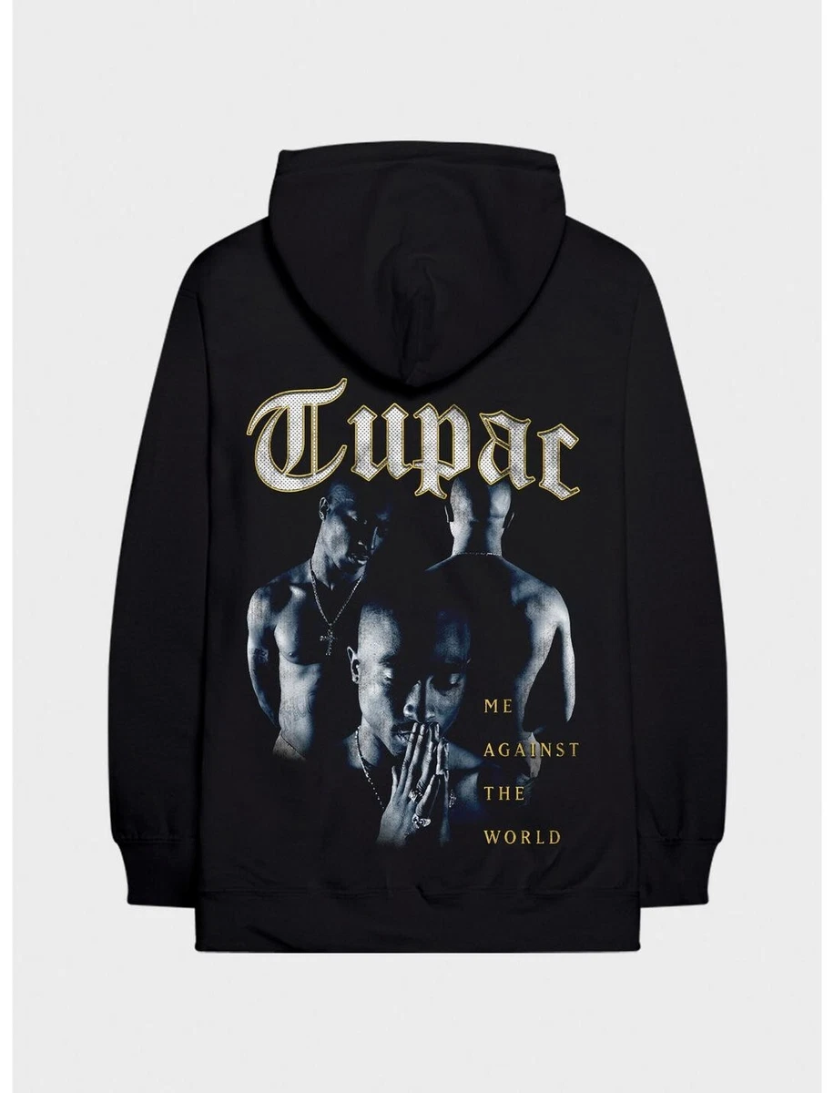 Black tupac hoodie cheap