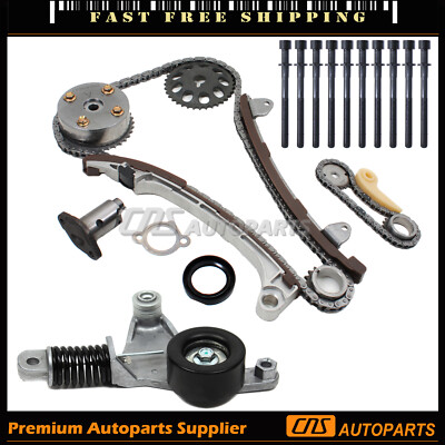 Timing Chain Kit For 2001-2011 Toyota Camry, Corolla, Scion, Pontiac With 2.0L 2.4L 1AZFE 2AZFE