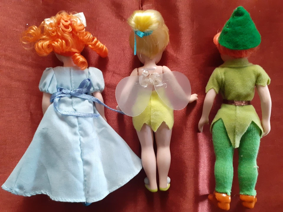 FIGURAS DE PORCELANA PETER PAN WENDY CAMPANILLA DISNEY - ENVIO CERTIFICADO - Immagine 4 di 4