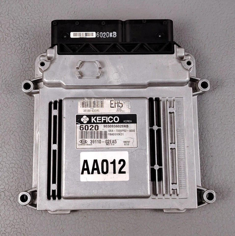 KIA MORNING PICANTO KEFICO ENGINE CONTROL MODULE ECU ECM 39110-02EA5 MG7.9.8 - Image 4 of 4