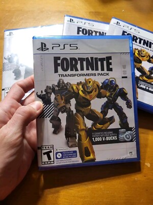 PS5 Playstation 5 Fortnite Transformers Pack Game Download NO DISC NEW SEALED