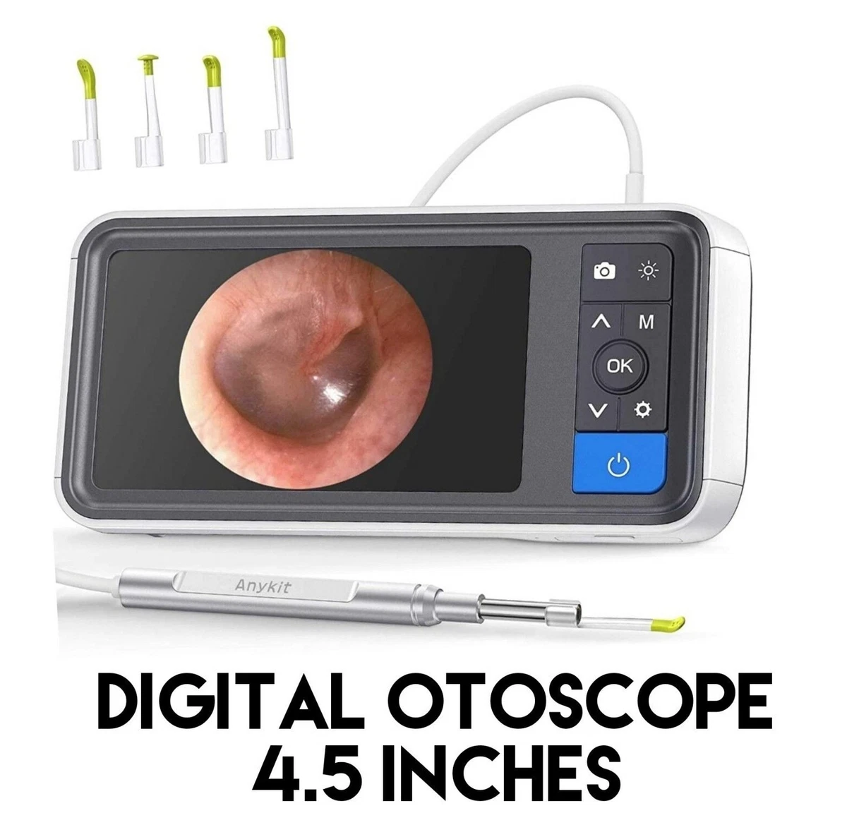 MS450D39 Digital Otoscope With Screen Best Otoscope For, 57 OFF