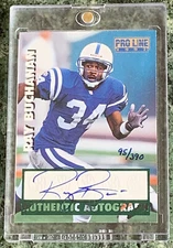 1997 Pro Line Score Board Ray Buchanan Autograph Auto 95/390 Indianapolis Colts