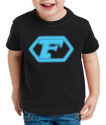Captain Comet Kult Kinder T-Shirt future science fiction anime comic serie logo