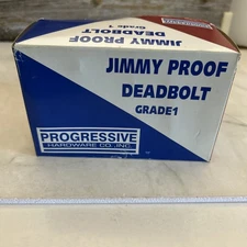 Progressive Hardware Co. Jimmy Proof Deadbolt Grade 1 Brand NEW