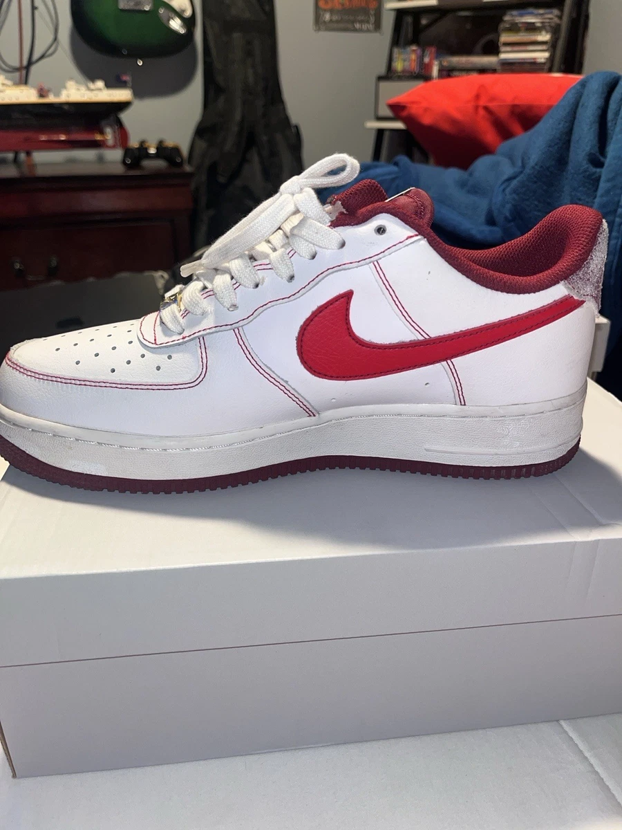 Nike Air Force 1 '07 Low White Team Red for Sale | Authenticity