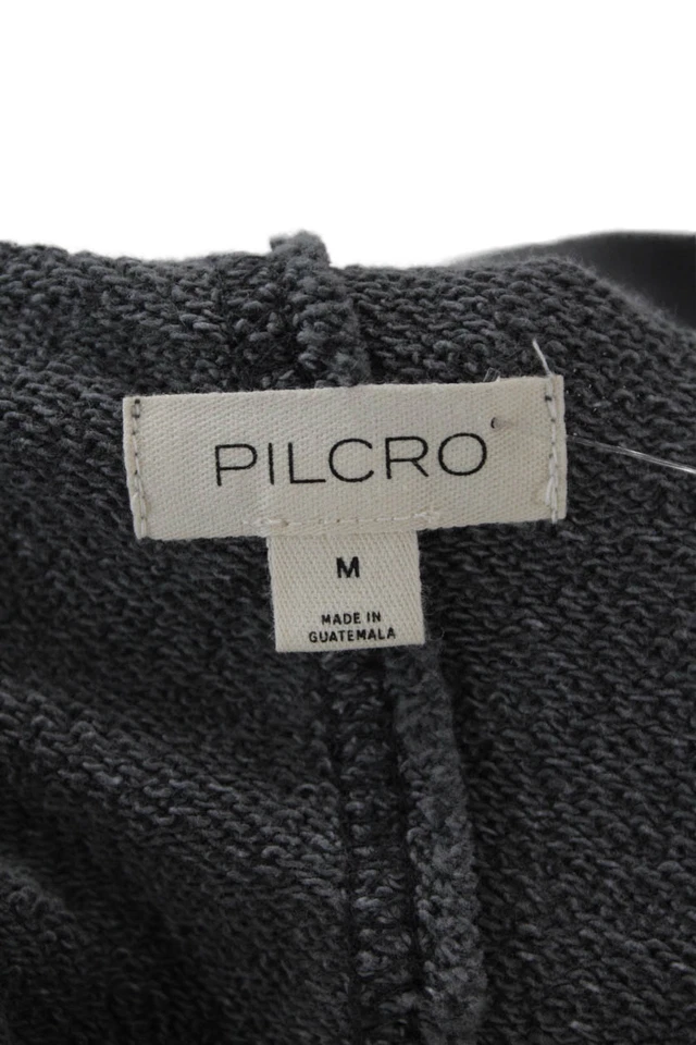 Pilcro Anthropologie Women Pullover Dark Gray 3/4 Sleeve Cotton Size M - Image 4 of 4