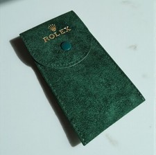 Genuine Rolex Watch Pouch Green travel pouch 50006036.64 Rolex Service pouch