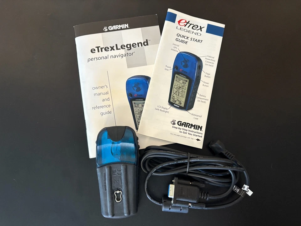 Garmin Etrex Legend Handheld Personal Gps LCD Display Waterproof Tested  - Image 2 of 2