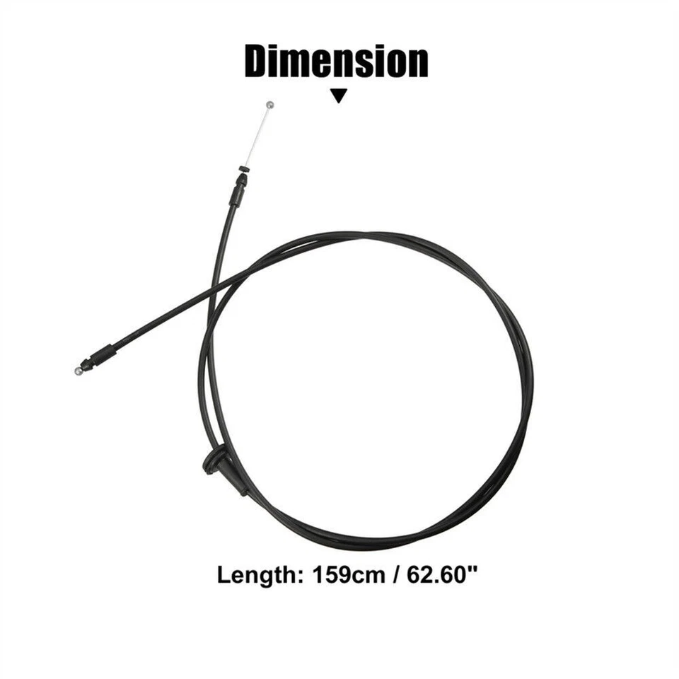 Hood Latch Release Cable For 06-11 Hyundai Azera For Sonata 81190-3K001, Foto 4 de 4