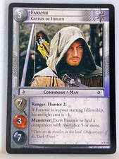 LORD OF THE RINGS TCG TREACHERY & DECEIT RARE CARD 18R48 FARAMIR lp