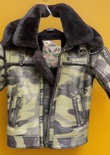 Way Cool Little Man Camo Shearling. Size 4 Jordon Craig