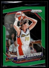 Nancy Lieberman 2025 Panini Prizm WNBA Green Prizm Card #34