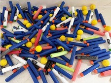 Lot of NERF Bullets Ammo Foam Darts Star Wars More Regular Size