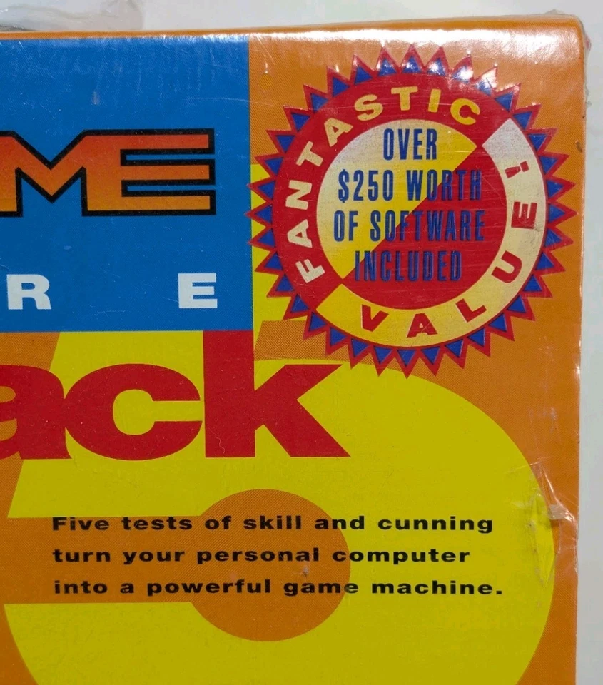 NEW SEALED Power 5 PC Game Software Pack 3.5" Disks Grand Prix Commodore 64 C64  - Image 2 of 4