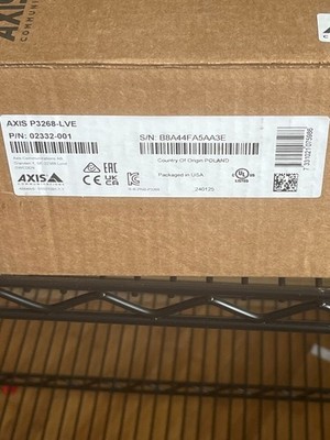 Axis P3268-LVE (02332-001) 4K UHD Outdoor IR IP Network Dome Camera