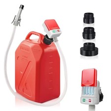 Fuel Transfer Pump for Oil Diesel Gasoline with Auto-Stop and Long Hose