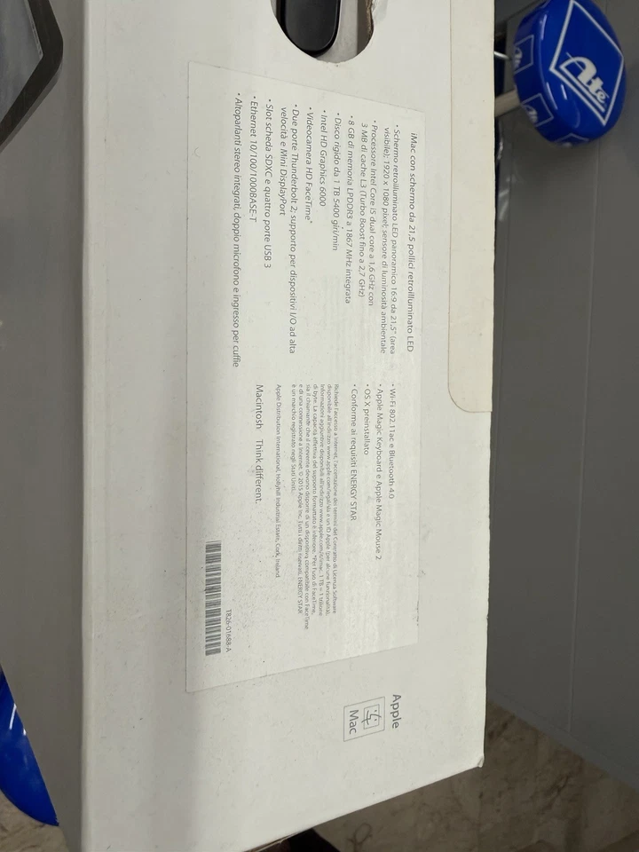 Apple iMac 21,5'' OS X intel core I5 nuovissimo - Immagine 2 di 4