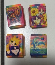 Vintage 1990 Lisa Frank Masterpieces Cats, Dolphins, Bear Lot RARE