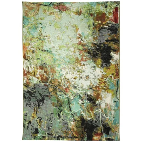 Liora Manne Marina Indoor/Outdoor Power Loomed Synthetic Blend Low Profile Ar... - Picture 3 of 9