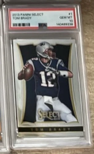 Tom Brady 2013 Panini Select PSA 10 GEM MINT #1 GOAT Patriots 1st Year Select 📈