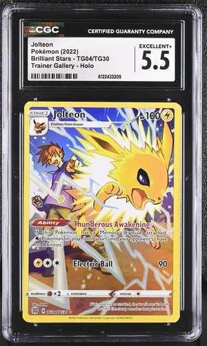 Jolteon graded CGC 5.5 for sale on eBay