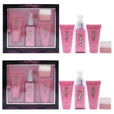 Ed Hardy Women - 2 x 100ml Body Mist Gift Set - NEW & BOXED - Fragrance
