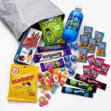 Mixed Sweets Snack Bargain Bag Chocolate Crisps Drink Gift Hamper Goody Bag