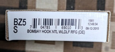 2015 S - Bombay Hook Ntl Wldlf Ref ATB Quarter Roll - US Mint Sealed Box