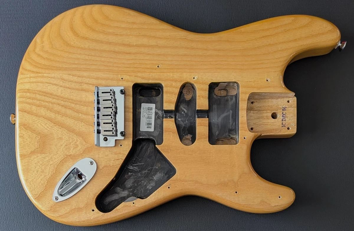 Fender Stratocaster Body Natural In Guitar Bodies for sale - eBay