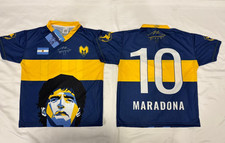 Maglia Ufficiale Maradona Celebrativa Boca Juniors Argentina Calcio Diego N°10