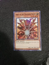 Senju of The Thousand Hands SBLS-EN017 1st Super Rare LP Yugioh Card